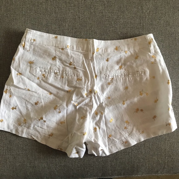 Old Navy Palm Tree Linen Shorts - Picture 6 of 7